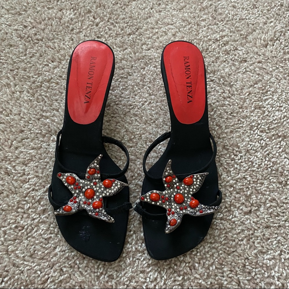 Vintage Ramon Tenza heeled sandals